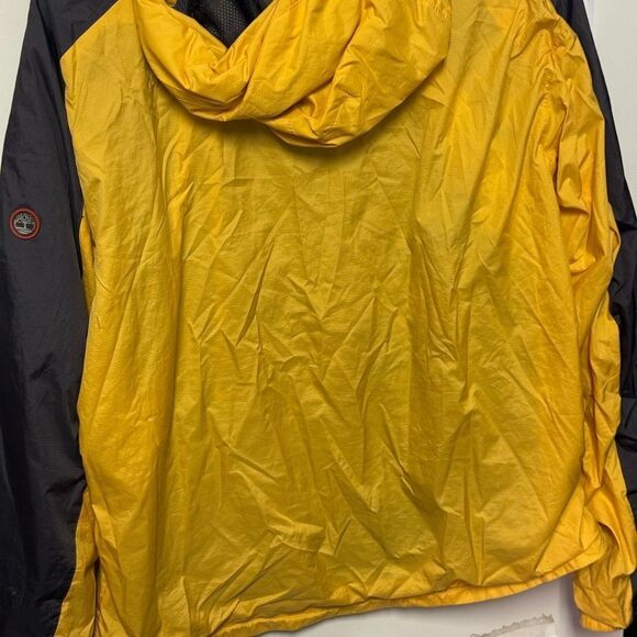 Timberland Yellow and Black Windbreaker Jacket - Picture 3 of 8